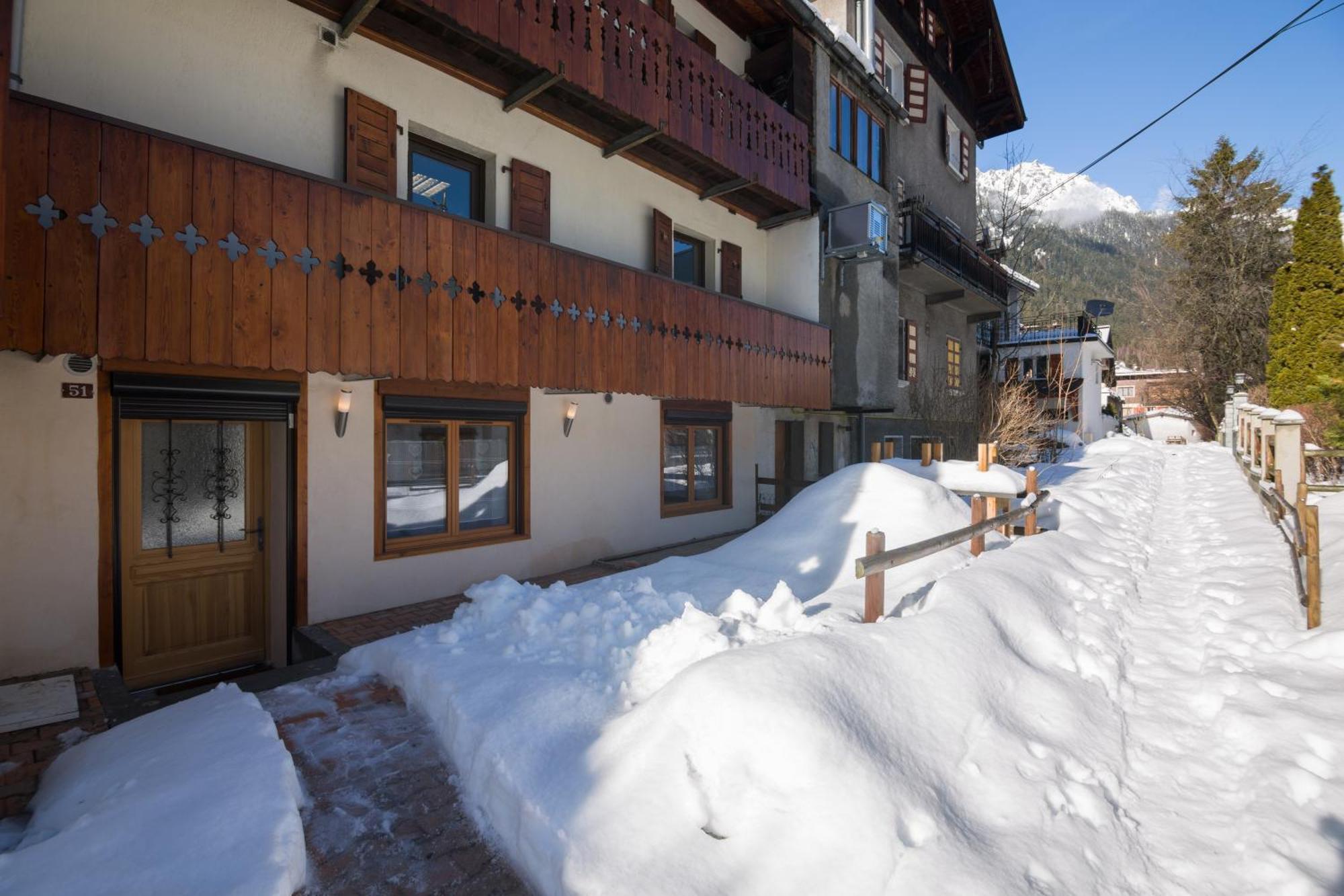 Appartement Le Genepi - Happy Rentals Chamonix Zewnętrze zdjęcie